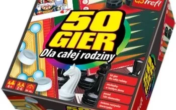50 gier dla całej rodziny - liczba graczy: 2-6, wiek: 5+