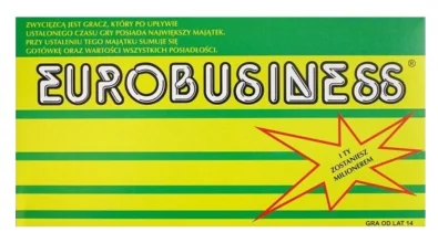 Eurobusiness - liczba graczy: 2-5, wiek: 14+