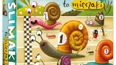 Ślimaki to mięczaki - liczba graczy: 2-6, wiek: 5+