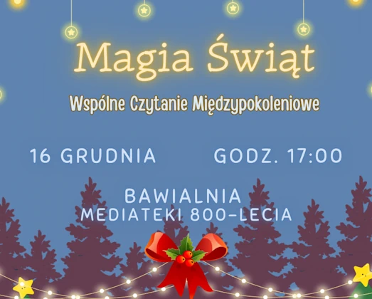 Plakat promujący wydarzenie.