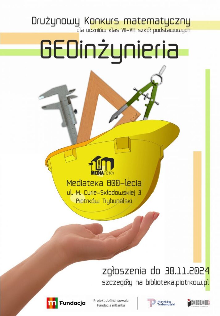 plakat promujący konkurs