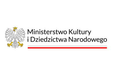 Logo Ministerstwa Kultury i Dziedzictwa Narodowego.