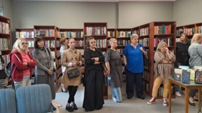 Wyjazd studyjny bibliotekarzy z Piotrkowa i powiatu piotrkowskiego do Łodzi.