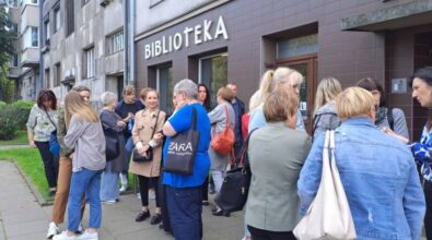 Wyjazd studyjny bibliotekarzy z Piotrkowa i powiatu piotrkowskiego do Łodzi.