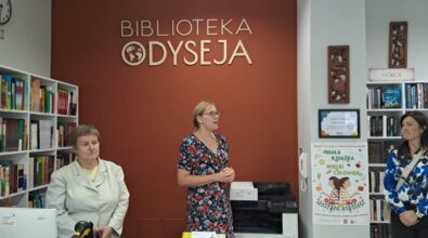 Wyjazd studyjny bibliotekarzy z Piotrkowa i powiatu piotrkowskiego do Łodzi.