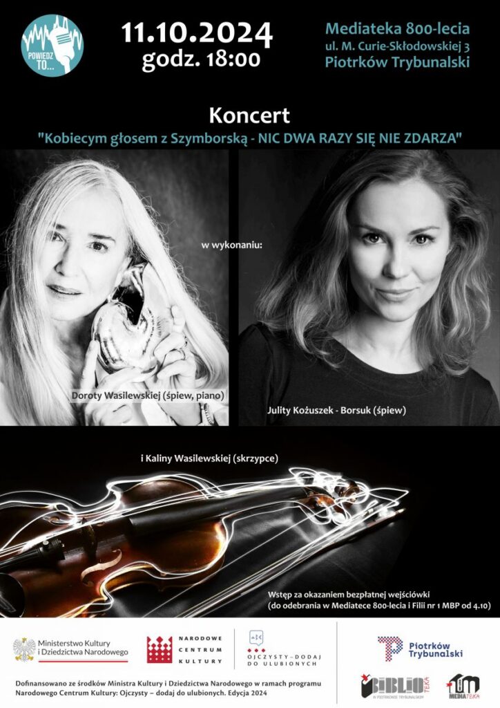 plakat promujący wydarzenie