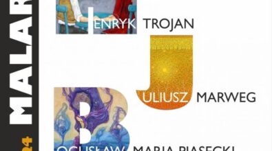 Plakat promujący wernisaż Członków Stowarzyszenia Piotrkowskim Artystów Plastyków 16.10.2024 o godz. 18:00.