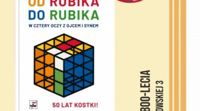 Plakat promujący spotkanie z Grzegorzem Łubczykiem, autorem książki 