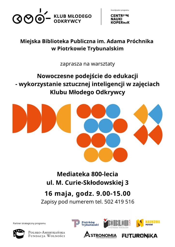 plakat promujący wydarzenie