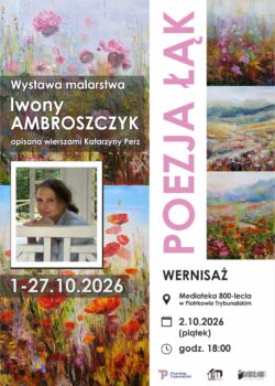 plakat promujący wystawę